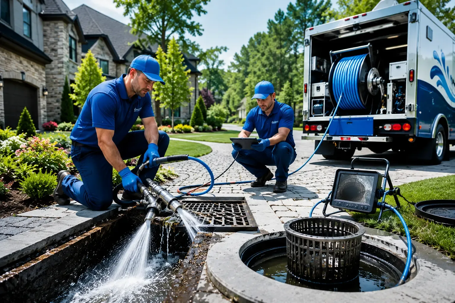 Local outdoor drain cleaning professionals in Webster, TX