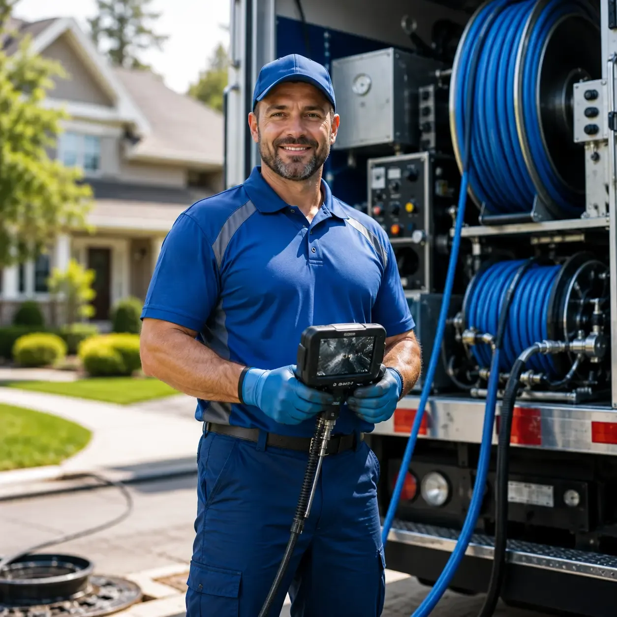 Local outdoor drain cleaning specialists in Webster, TX